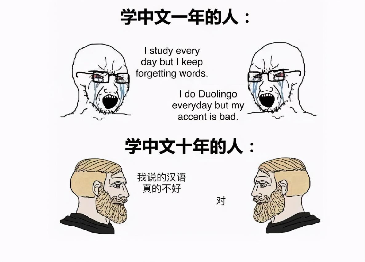 学英语梗_学外语的梗动图_学外语梗