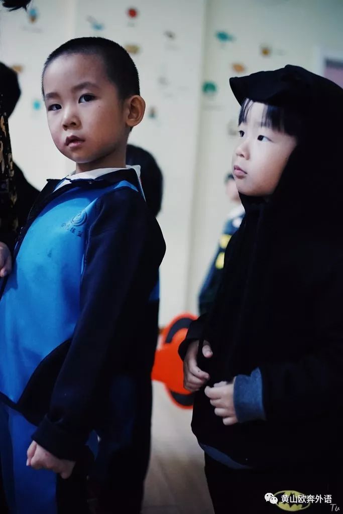 黄山欧奔外语培训学校万圣节_黄山外教英语培训_欧奔万圣节活动