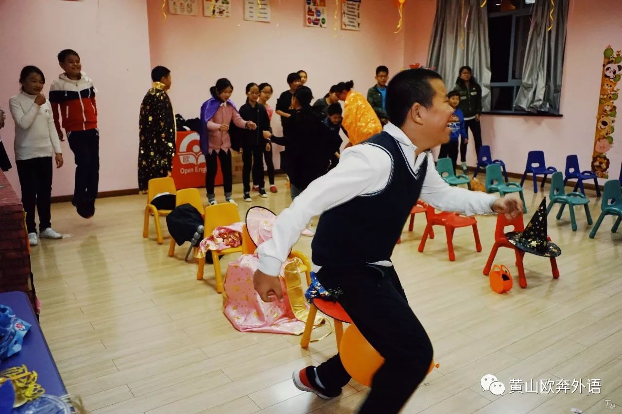 欧奔万圣节活动_黄山外教英语培训_黄山欧奔外语培训学校万圣节