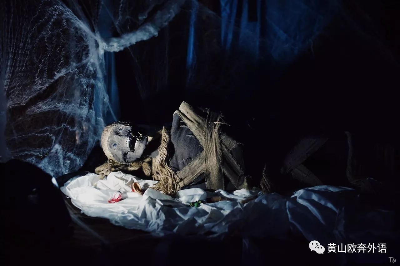 黄山外教英语培训_黄山欧奔外语培训学校万圣节_欧奔万圣节活动